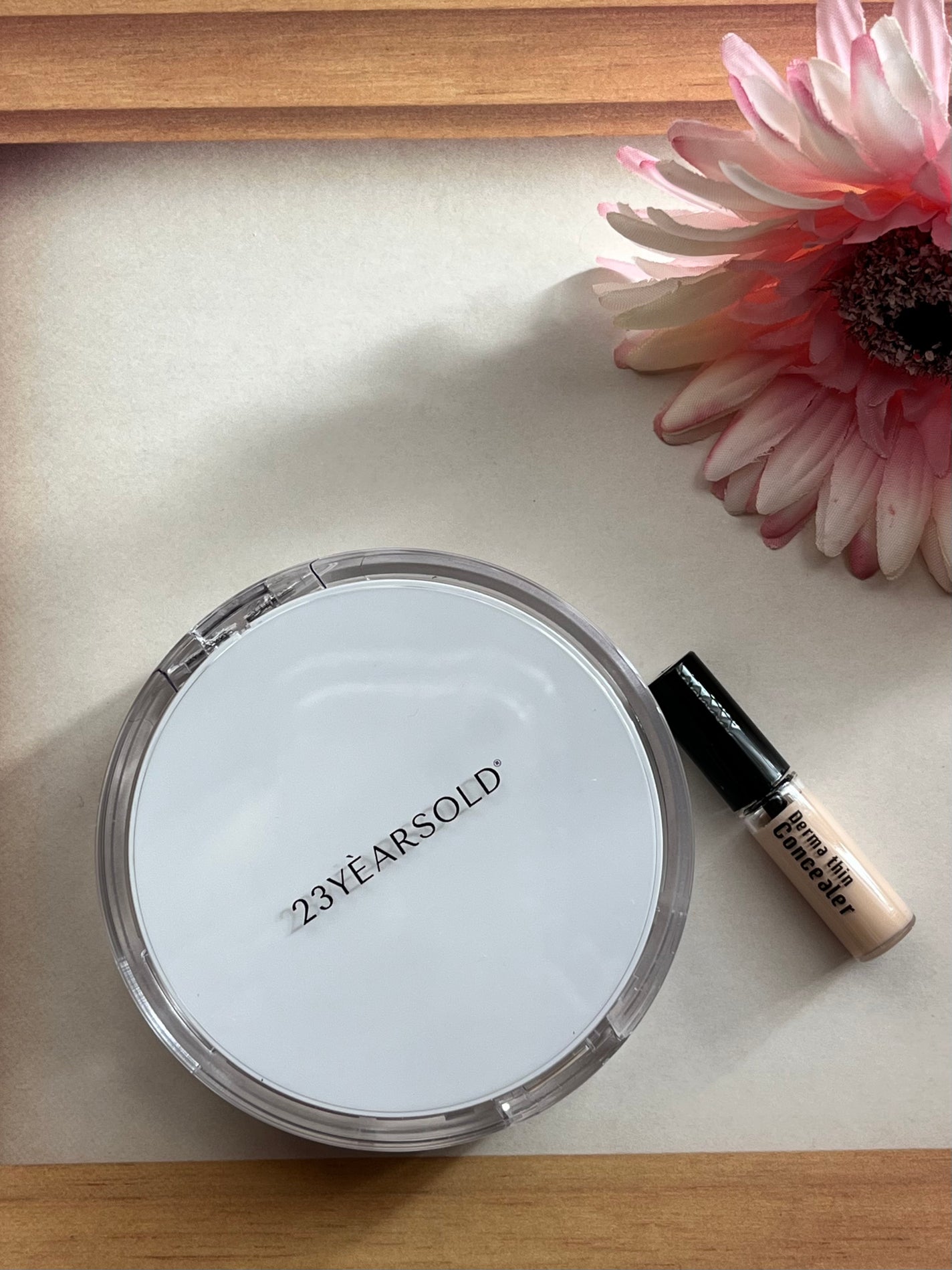 ハートリーフシーンカバークッション/23years old/クッションファンデーションを使ったクチコミ(2枚目)