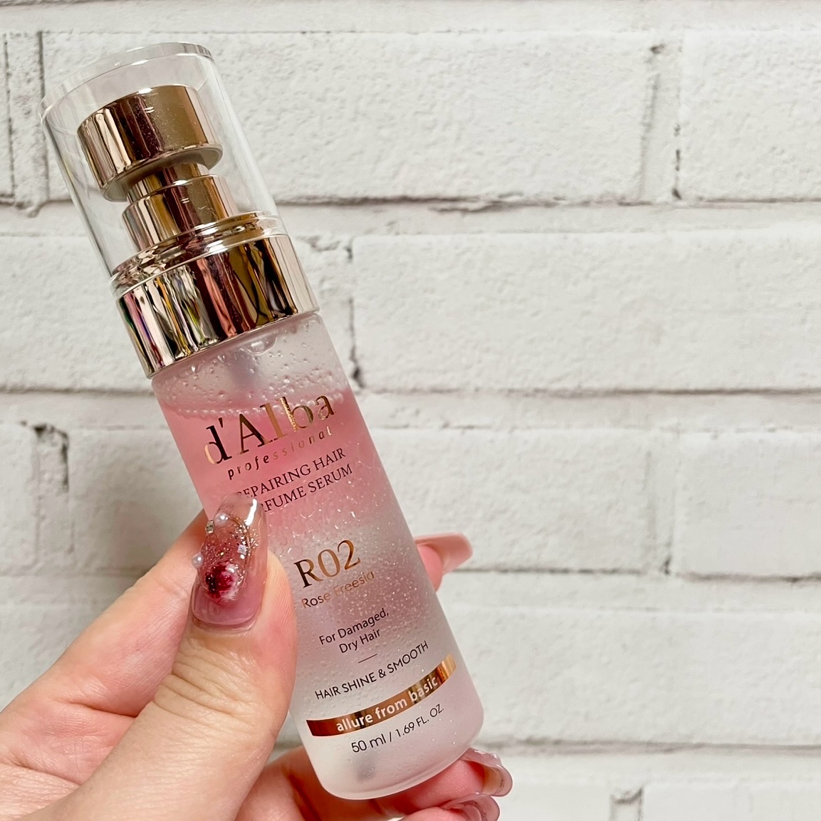 プロフェッショナルリペアリングヘアパヒュームセラム/ダルバ/ヘアミストを使ったクチコミ（2枚目）