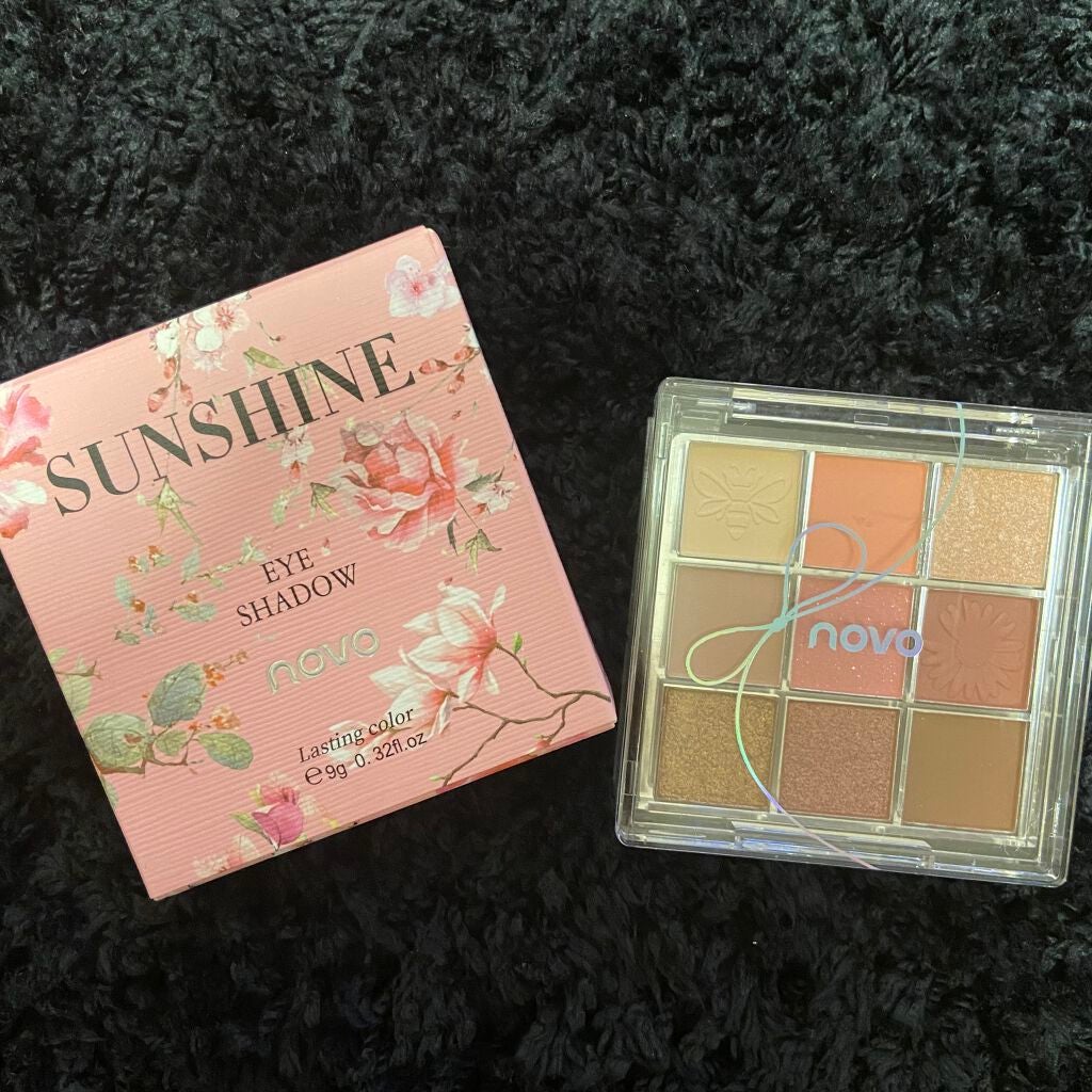 アイシャドウ パレット 8カラー/NOVO/アイシャドウパレットを使ったクチコミ(1枚目)