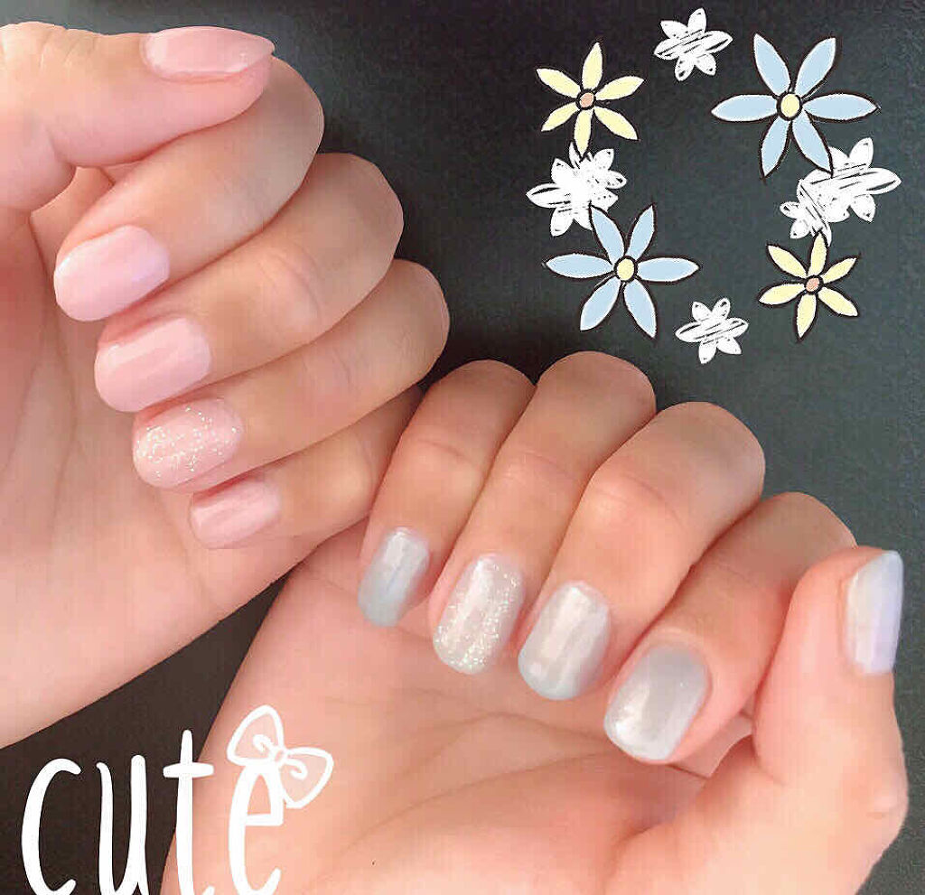 ジェルネイル シルバー/ジェルミーワン/ジェルネイルを使ったクチコミ（1枚目）