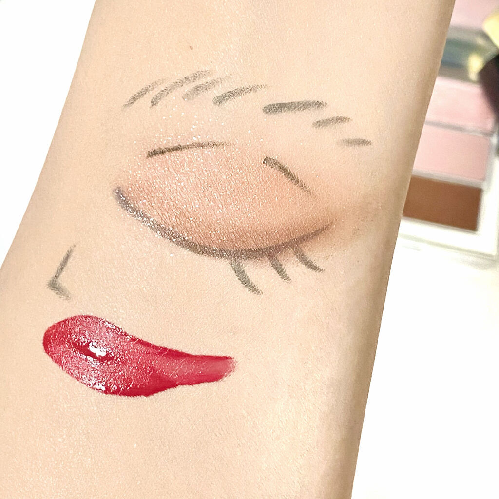 アイ ヴィーガン シアーパレット/AMUSE/アイシャドウパレットを使ったクチコミ（2枚目）