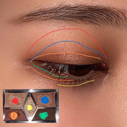 【旧品】パーフェクトスタイリストアイズ/キャンメイク/アイシャドウパレットを使ったクチコミ(3枚目)