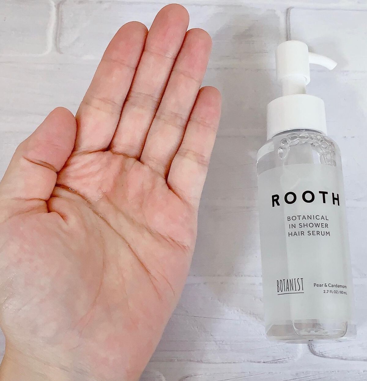 ルース ボタニカルインシャワー ヘアセラム/BOTANIST/洗い流すヘアトリートメントを使ったクチコミ(4枚目)