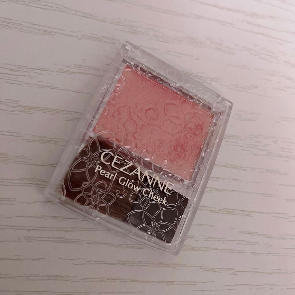 パールグロウチーク/CEZANNE/パウダーチークを使ったクチコミ(1枚目)