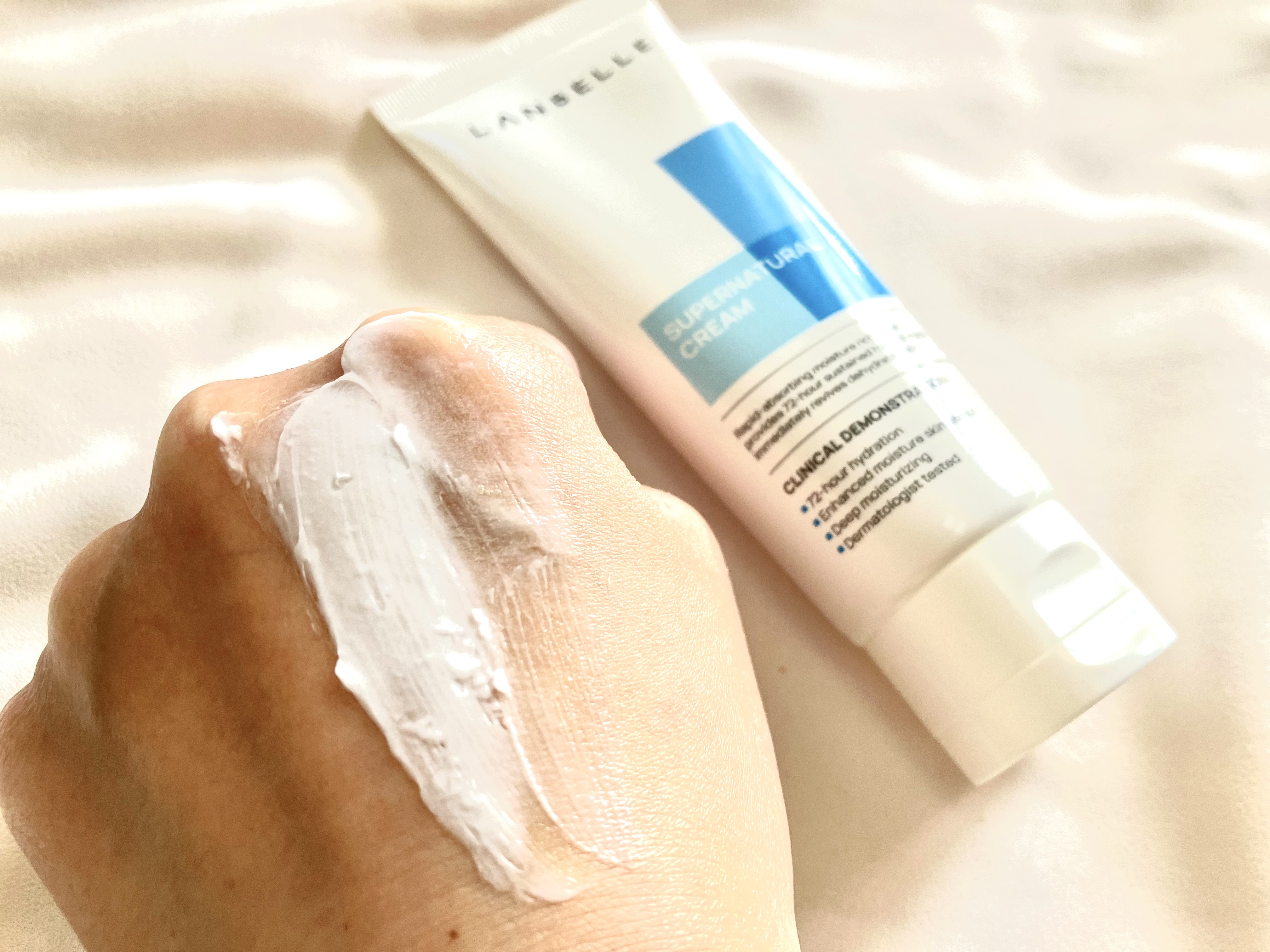 スーパーナチュラルクリーム/LANBELLE/フェイスクリームを使ったクチコミ（2枚目）