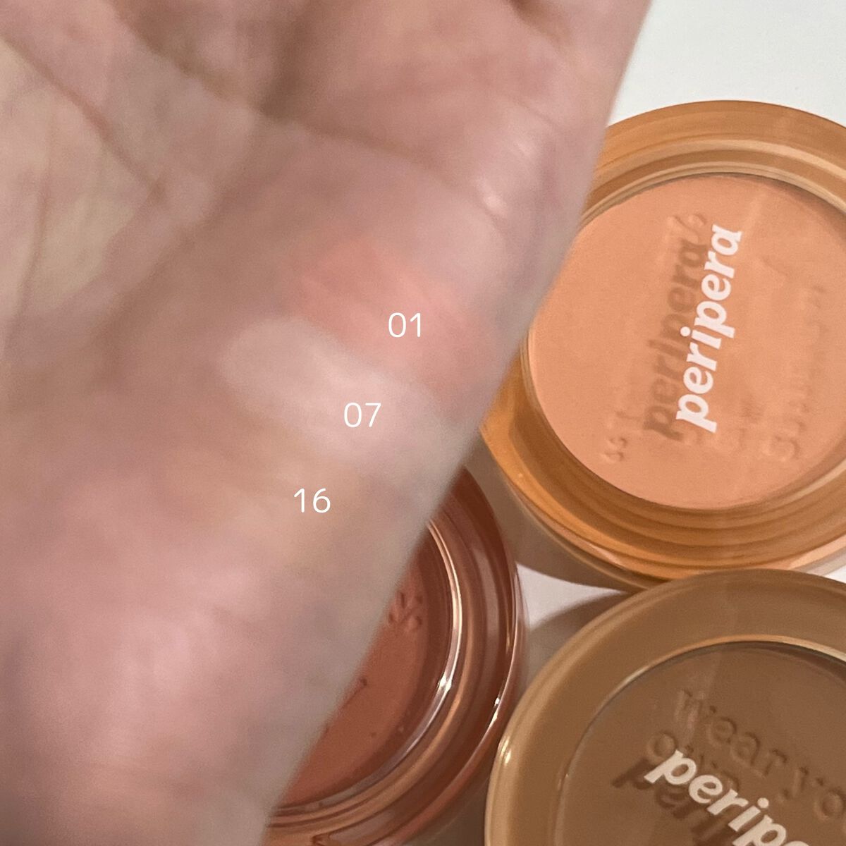 ピュア ブラッシュド サンシャイン チーク/PERIPERA/パウダーチークを使ったクチコミ(4枚目)