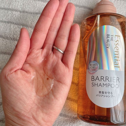 ザビューティ 髪のキメ美容素髪を守る バリアシャンプー/コンディショナー/エッセンシャル/シャンプー・コンディショナーを使ったクチコミ(2枚目)