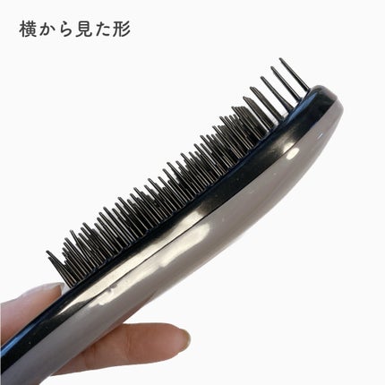 立体ヘアブラシ/DAISO/ヘアブラシを使ったクチコミ(2枚目)
