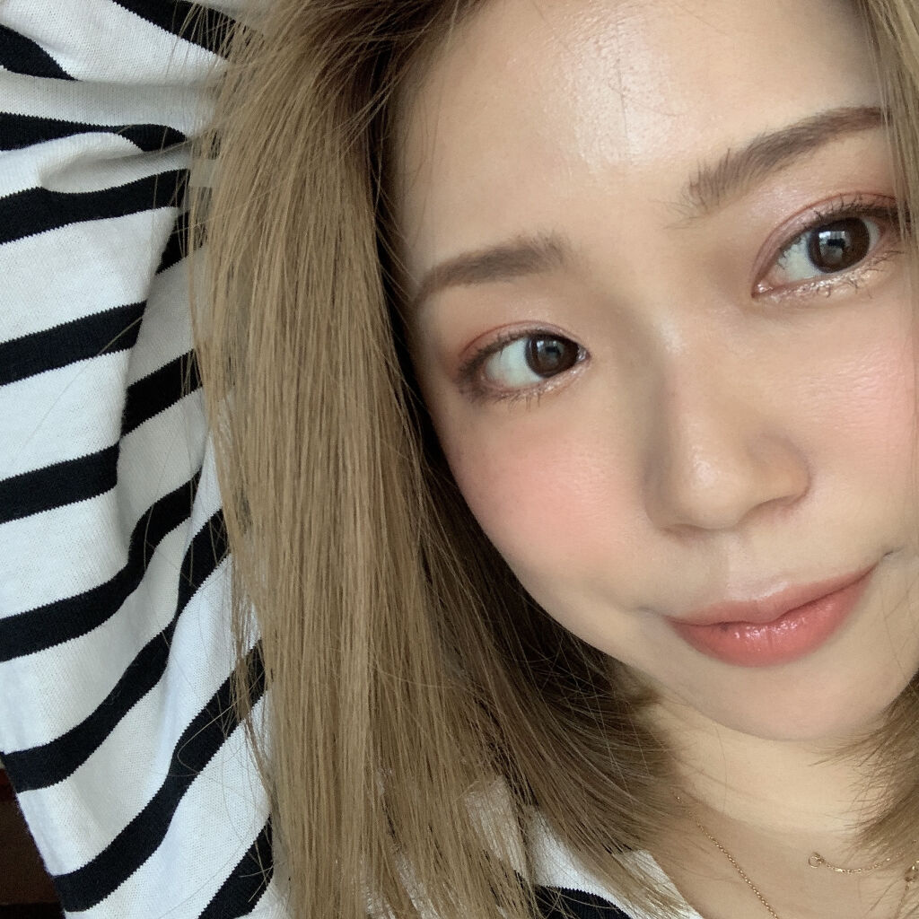 エクストラボリューム カラーマスカラ 07 ダークブラウン/Amplitude/マスカラを使ったクチコミ（3枚目）