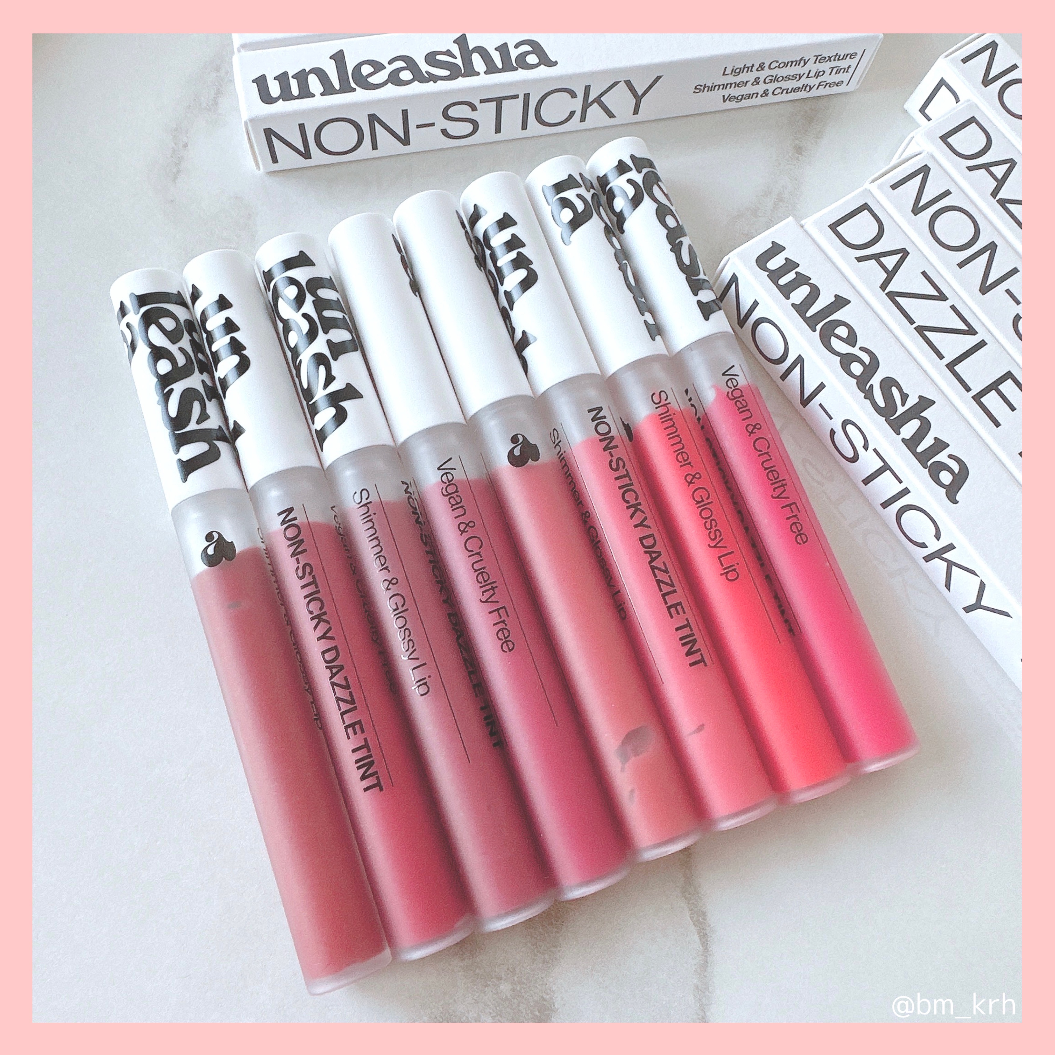 ノンスティッキーダズルティント/unleashia/リップティントを使ったクチコミ（2枚目）