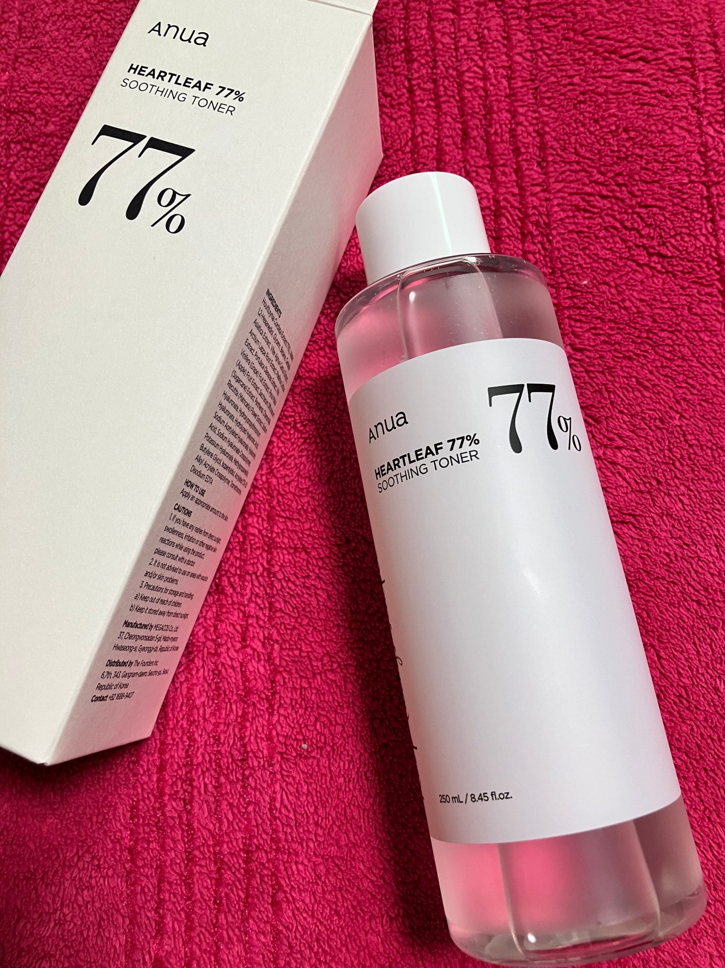 ドクダミ 77 スージングトナー/Anua/化粧水を使ったクチコミ(3枚目)