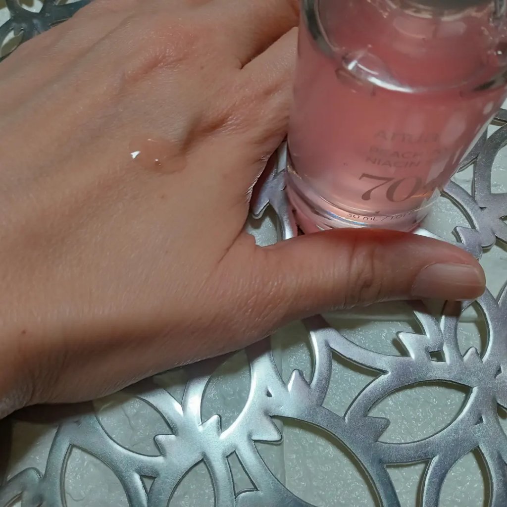 桃70%ナイアシンセラム/Anua/美容液を使ったクチコミ（3枚目）