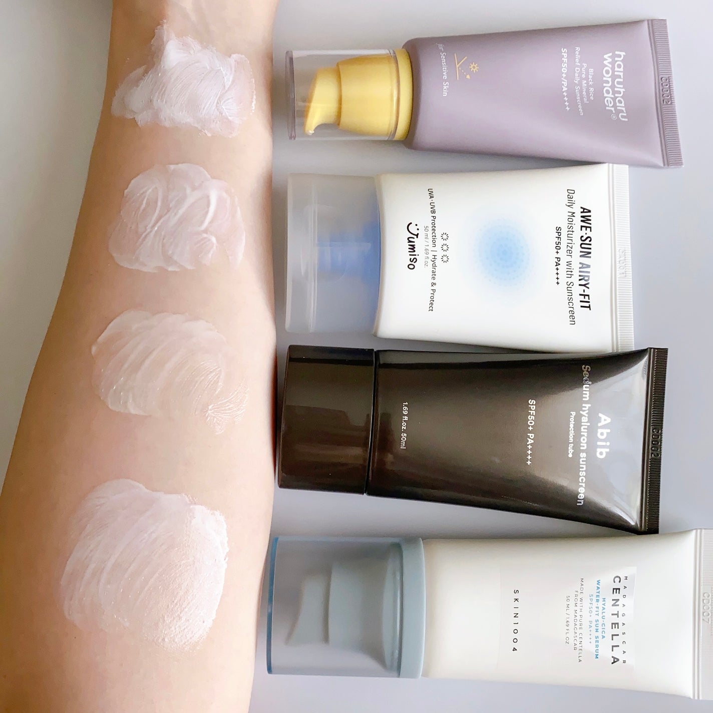 ヒアルーシカ ウォーターフィット サンセラム/SKIN1004/日焼け止めローションを使ったクチコミ(5枚目)