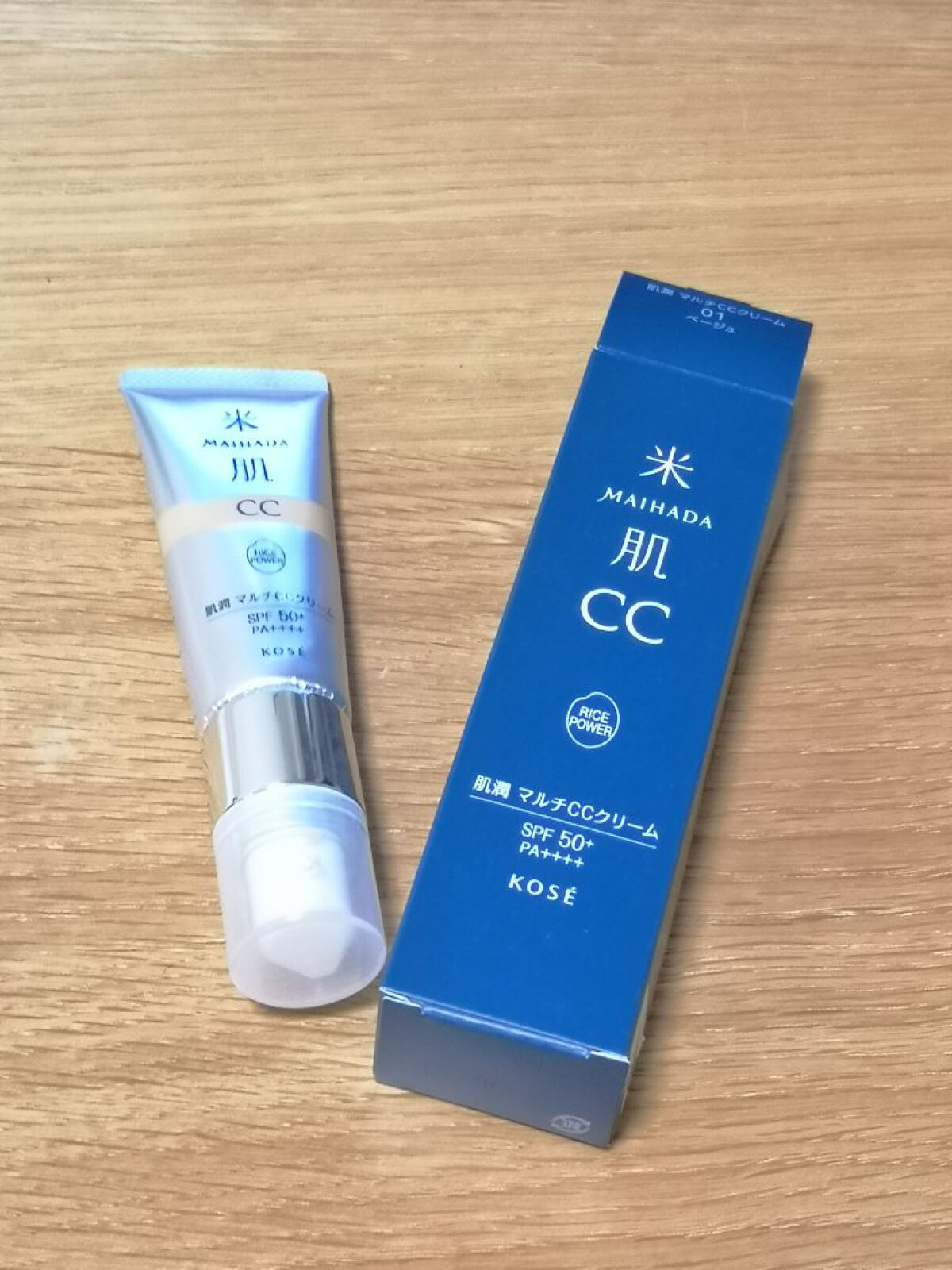 肌潤　マルチCCクリーム/米肌/CCクリームを使ったクチコミ（1枚目）