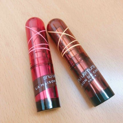 ルージュ アンリミテッド/shu uemura/口紅を使ったクチコミ(1枚目)