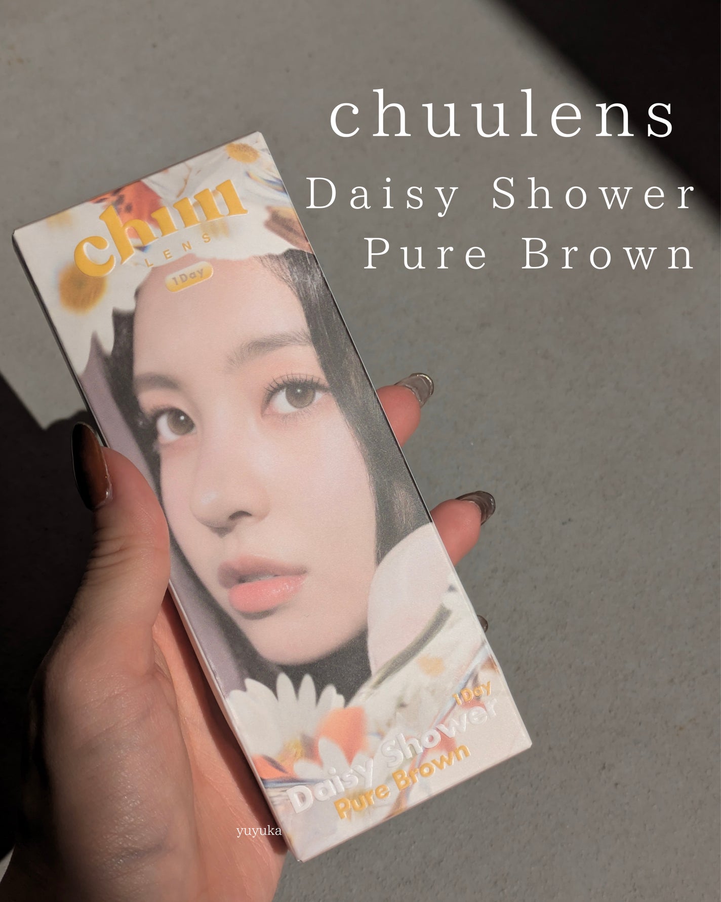 Daisy Shower 1Day/chuu LENS/ワンデー(1DAY)カラコンを使ったクチコミ(2枚目)