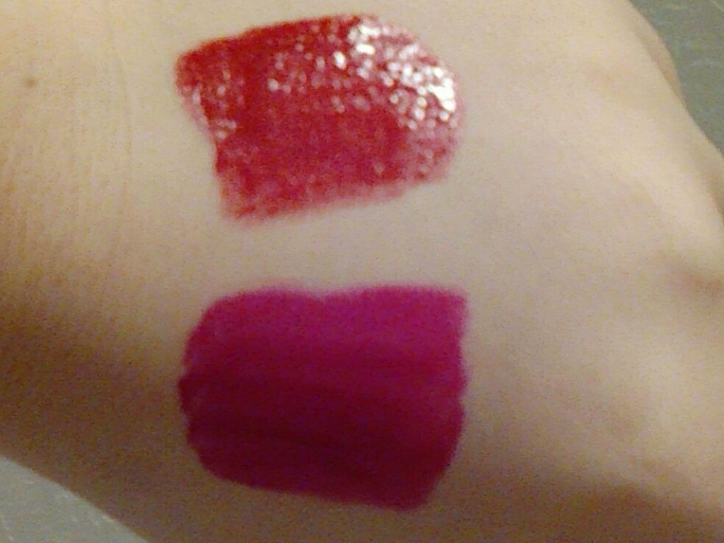 ディアダーリン ウォータージェルティント （アイスティント）/ETUDE/口紅を使ったクチコミ（2枚目）