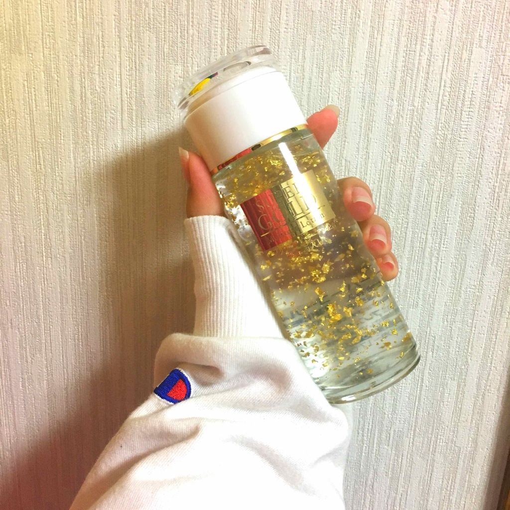 スーパーゴールド 純金箔入保湿化粧水/スーパーゴールド/化粧水を使ったクチコミ(3枚目)