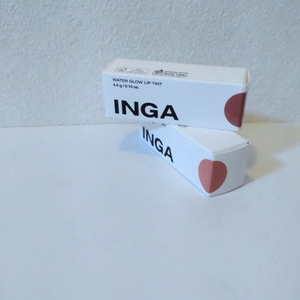 ウォーターグローリップティント/INGA/リップティントを使ったクチコミ(5枚目)