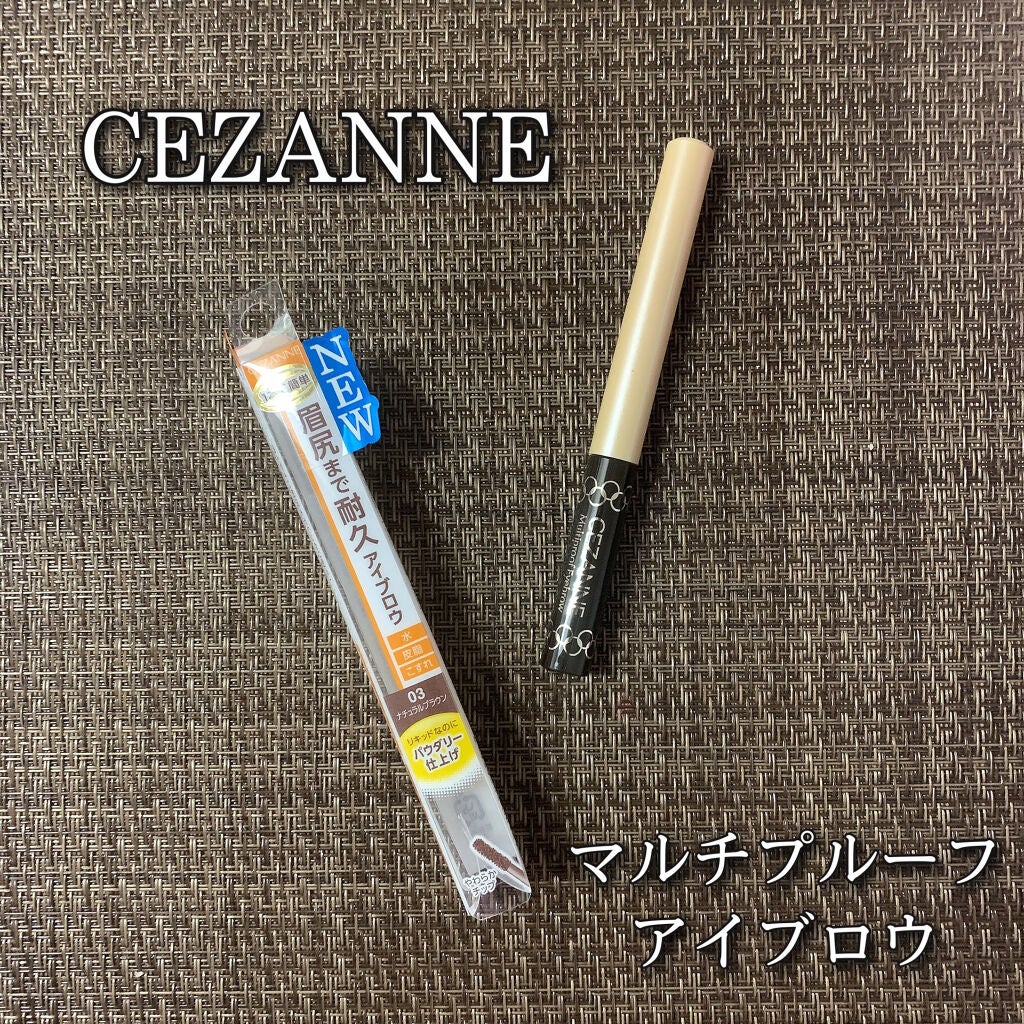 マルチプルーフアイブロウ/CEZANNE/パウダーアイブロウを使ったクチコミ(1枚目)