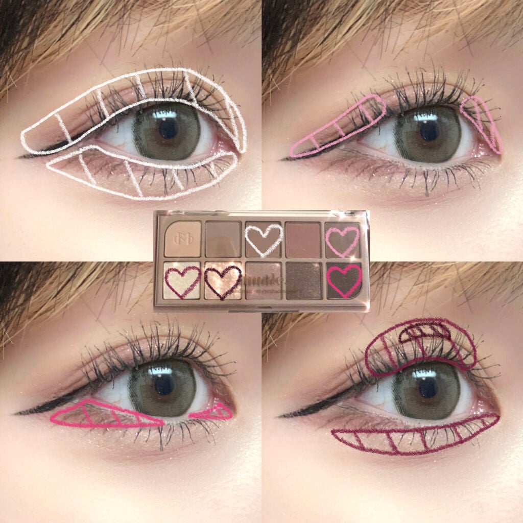 MDショールモーメント アイシャドウパレット/mude/アイシャドウパレットを使ったクチコミ(2枚目)