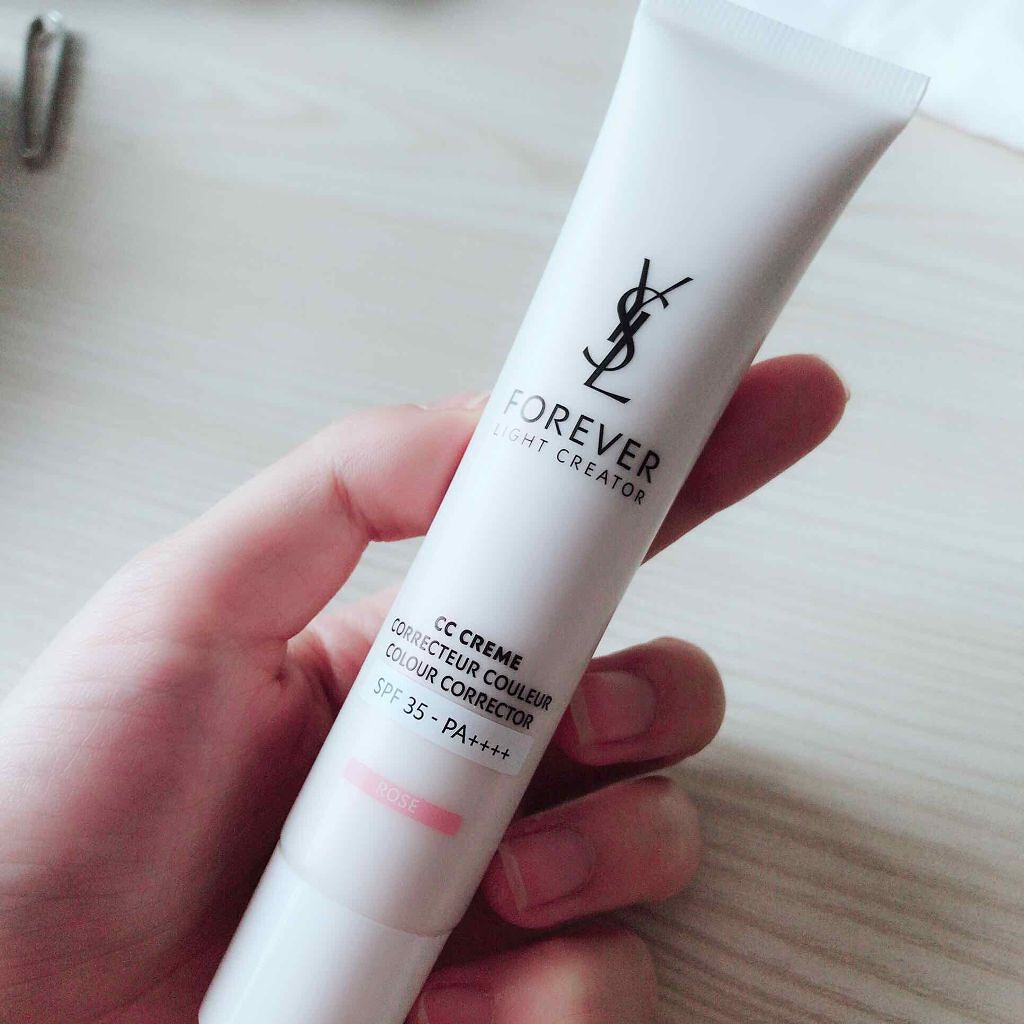 フォーエバー ライトクリエイター CCクリーム/YVES SAINT LAURENT BEAUTE/CCクリームを使ったクチコミ（1枚目）