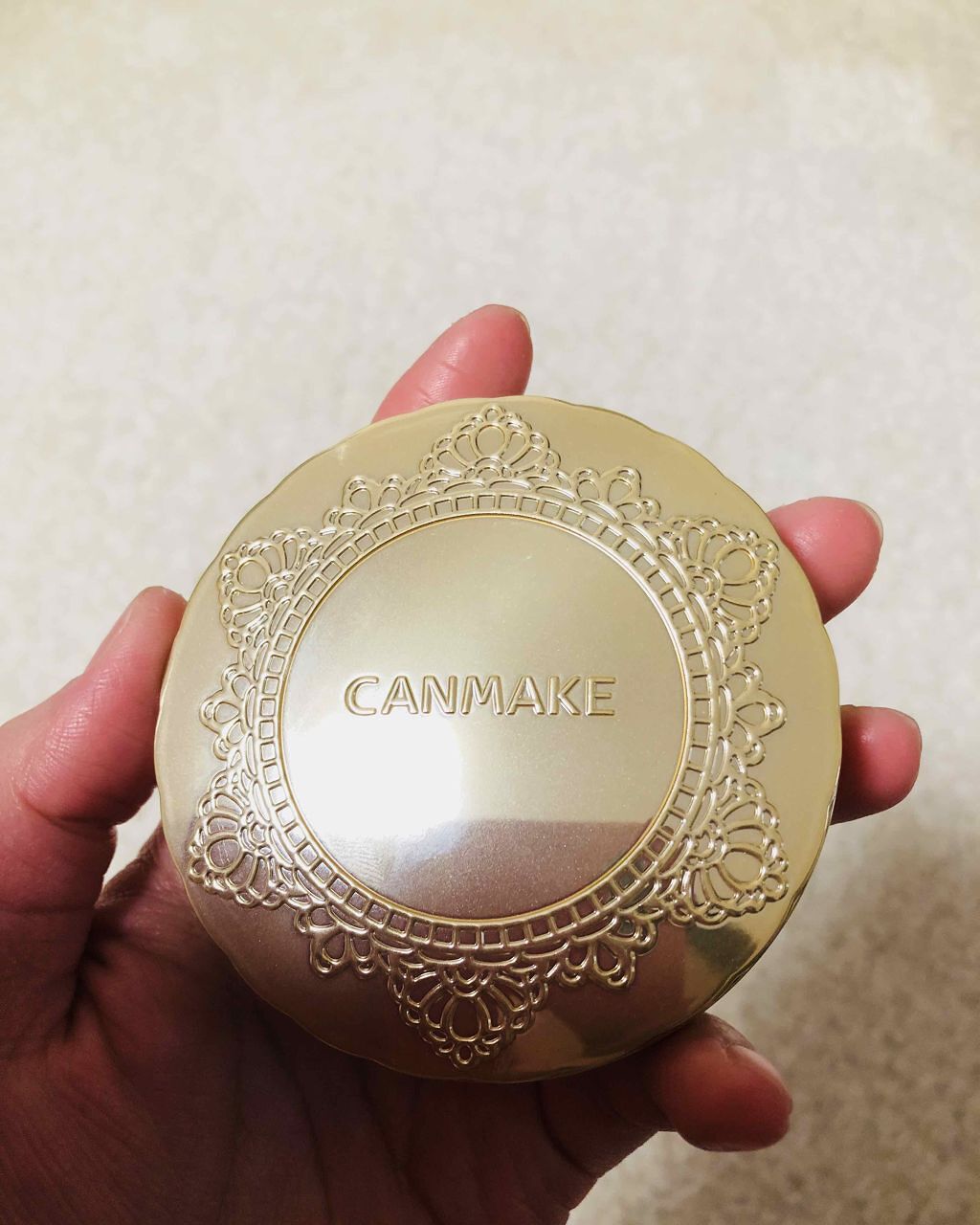 【旧品】マシュマロフィニッシュパウダー/キャンメイク/プレストパウダーを使ったクチコミ(1枚目)