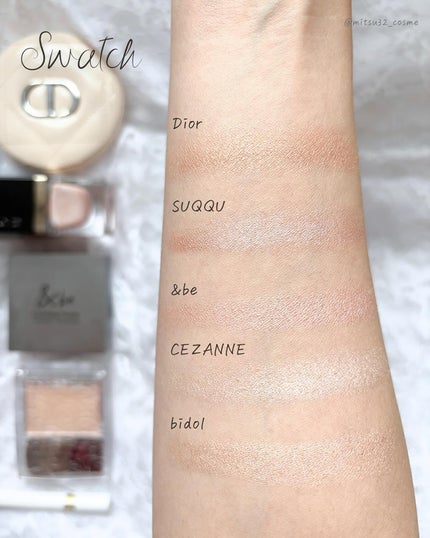 パールグロウハイライト/CEZANNE/パウダーハイライトを使ったクチコミ(8枚目)