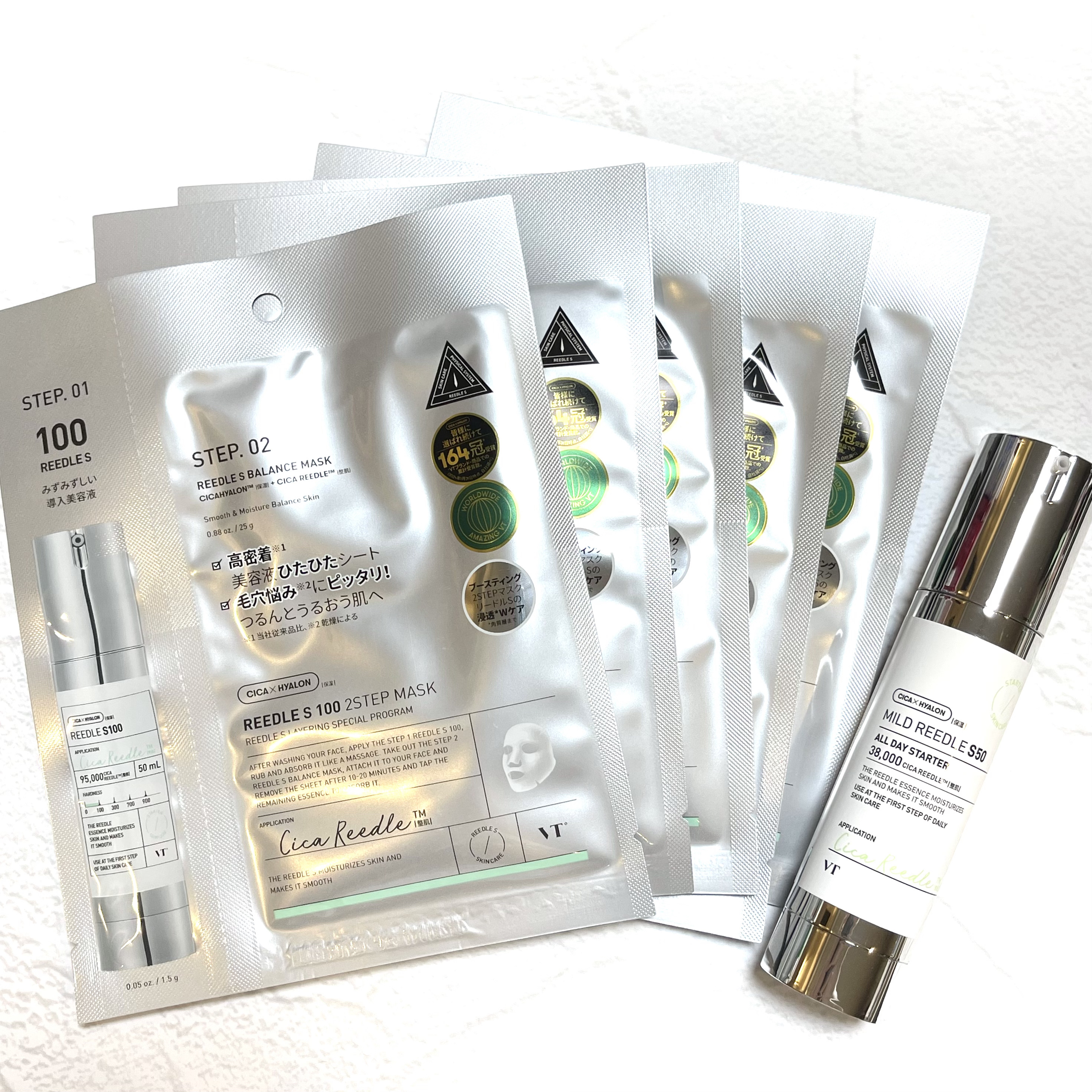 リードルS 100 2ステップマスク/VT/シートマスク・パックを使ったクチコミ（2枚目）