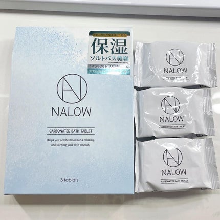 炭酸ソルト入浴料/NALOW/炭酸系入浴剤を使ったクチコミ(6枚目)