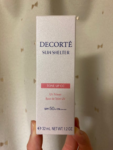 サンシェルター トーンアップCC/DECORTÉ/CCクリームを使ったクチコミ(3枚目)
