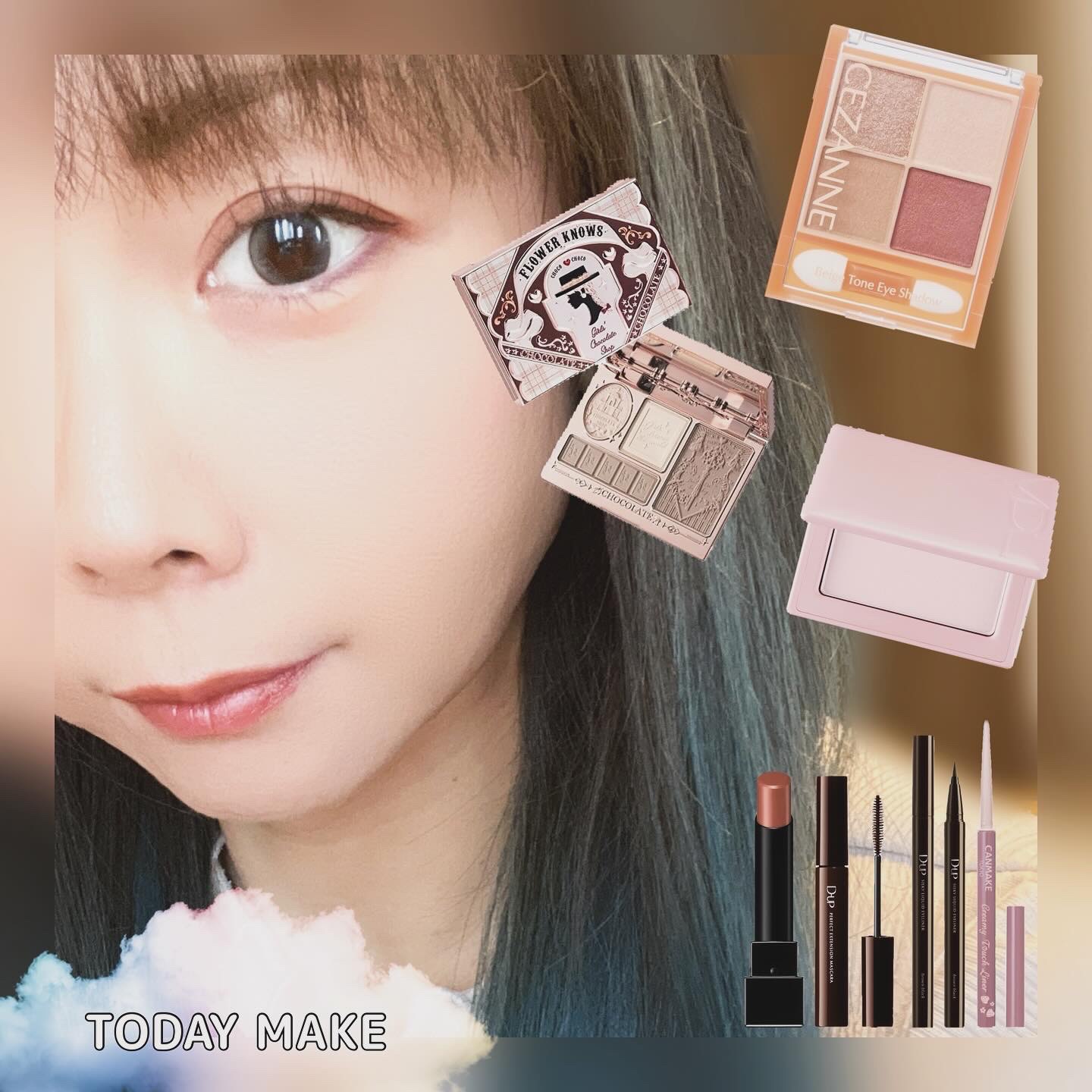 チョコレートシリーズ シェーディングパレット/FlowerKnows/シェーディングを使ったクチコミ（1枚目）