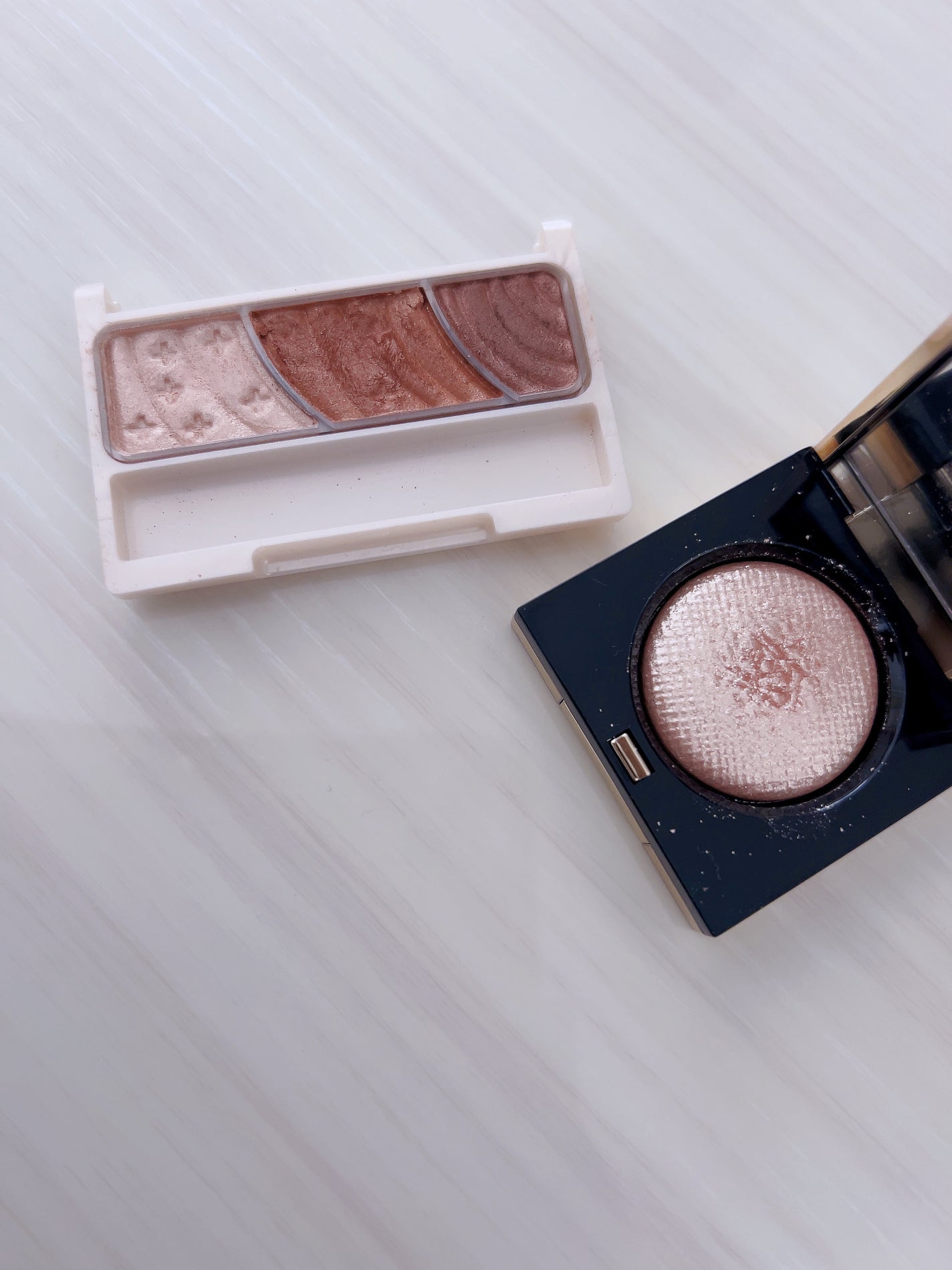 トーンアップアイシャドウ/CEZANNE/アイシャドウパレットを使ったクチコミ(2枚目)