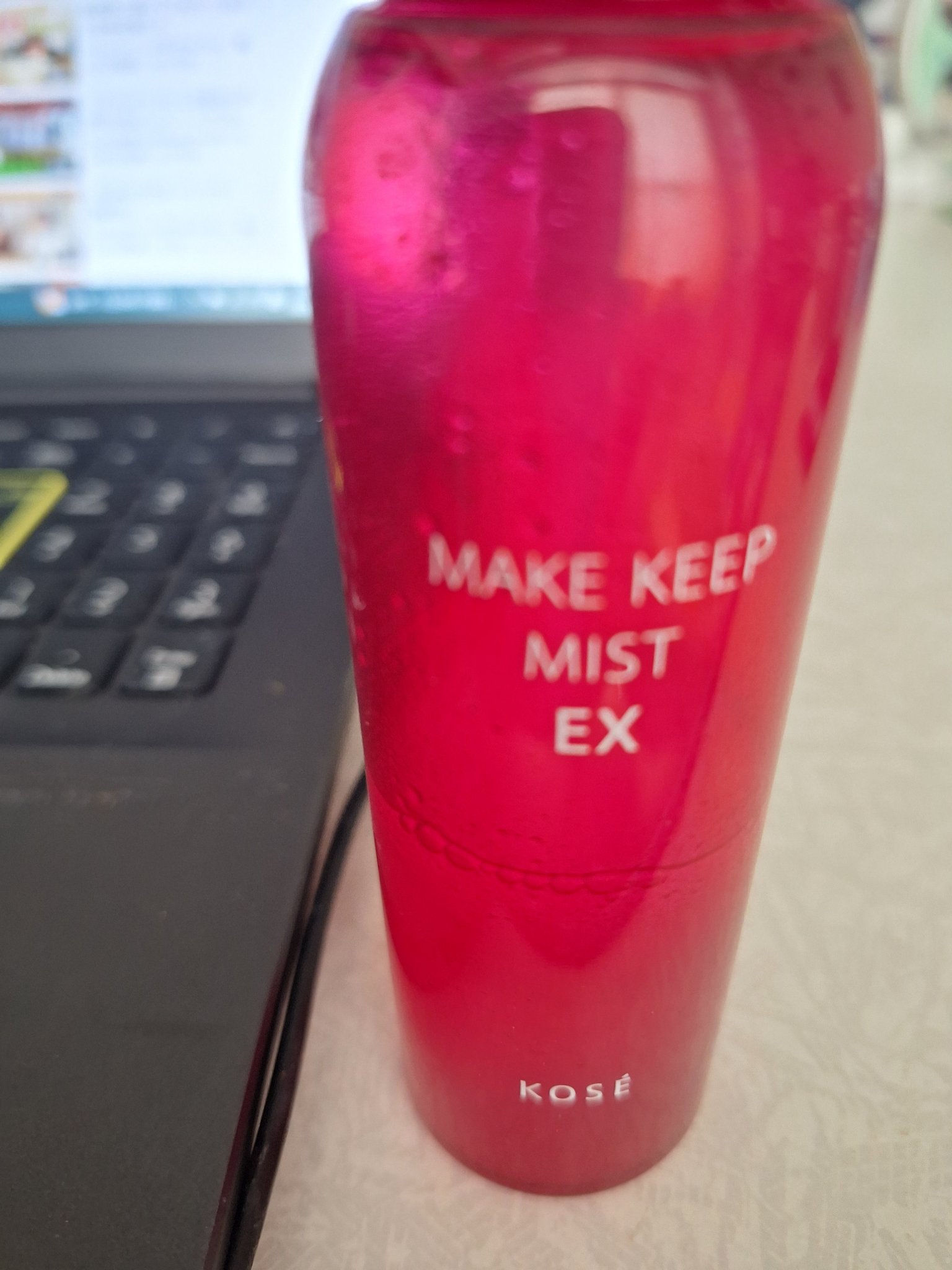 メイク キープ ミストEX +/コーセーコスメニエンス/ミスト状化粧水を使ったクチコミ（1枚目）