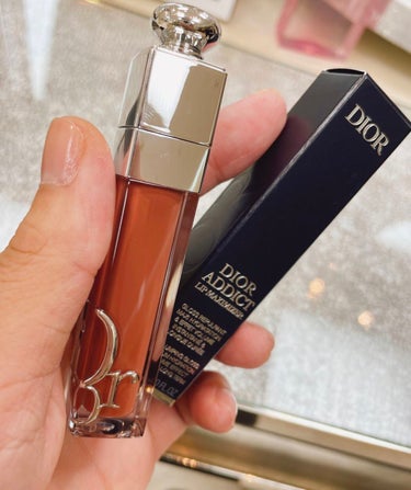 ディオール アディクト リップ マキシマイザー 018インテンス スパイス/Dior/リップグロスを使ったクチコミ（1枚目）