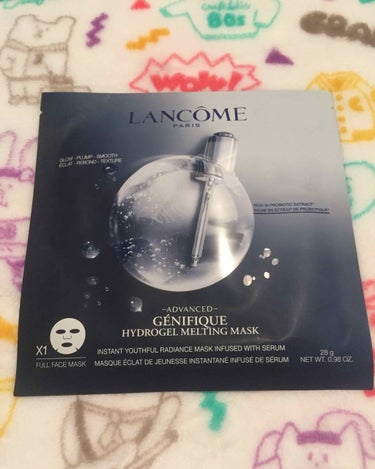 ジェニフィック アドバンスト ハイドロジェル メルティングマスク/LANCOME/シートマスク・パックを使ったクチコミ（1枚目）