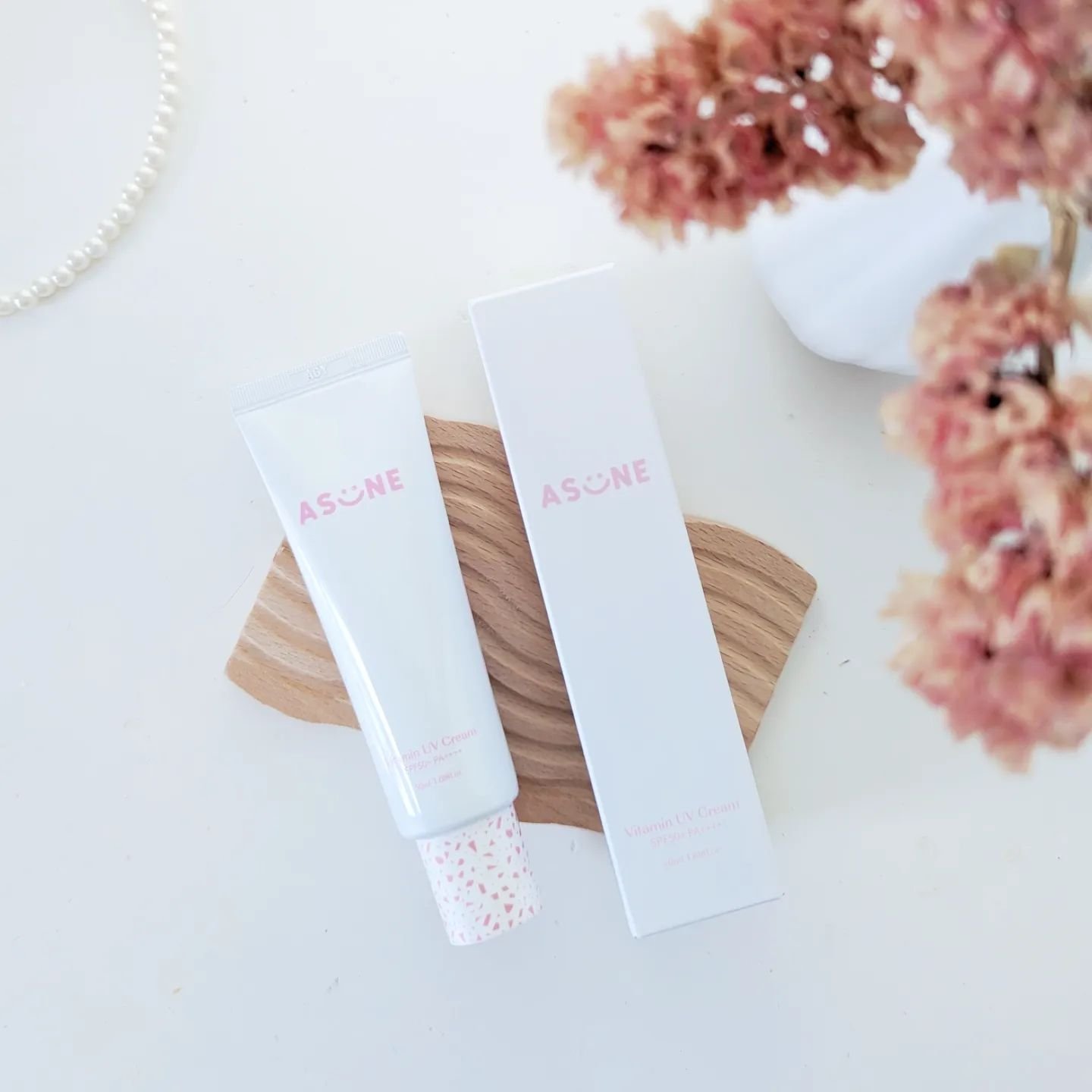 ビタミン UVクリーム/ASUNE /日焼け止めクリームを使ったクチコミ（1枚目）