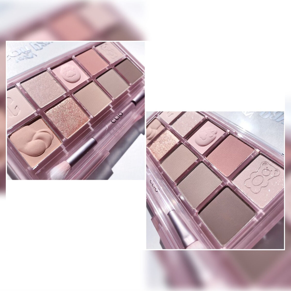 プロ アイ パレット 20 LAZY SOFT PAW/CLIO/アイシャドウパレットを使ったクチコミ（2枚目）