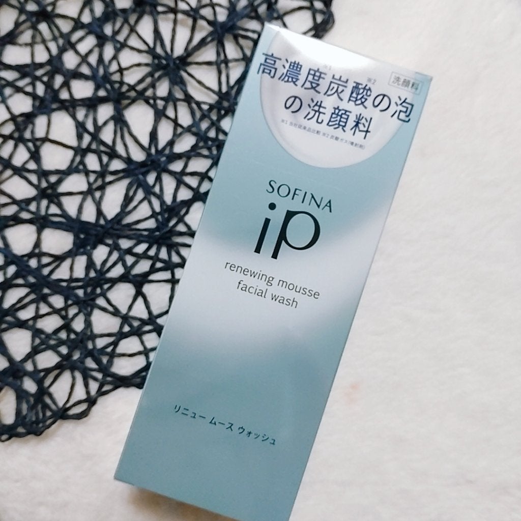 ソフィーナ iP リニュー ムース ウォッシュ/SOFINA iP/泡洗顔を使ったクチコミ(1枚目)