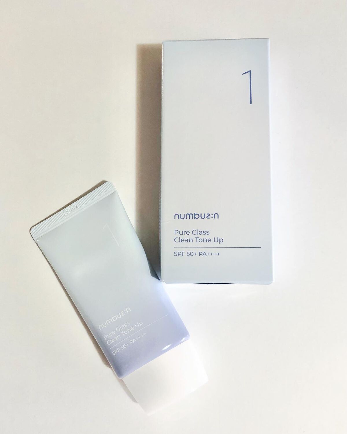1番 ガラス玉トーンアップクリーム/numbuzin/日焼け止めクリームを使ったクチコミ（2枚目）