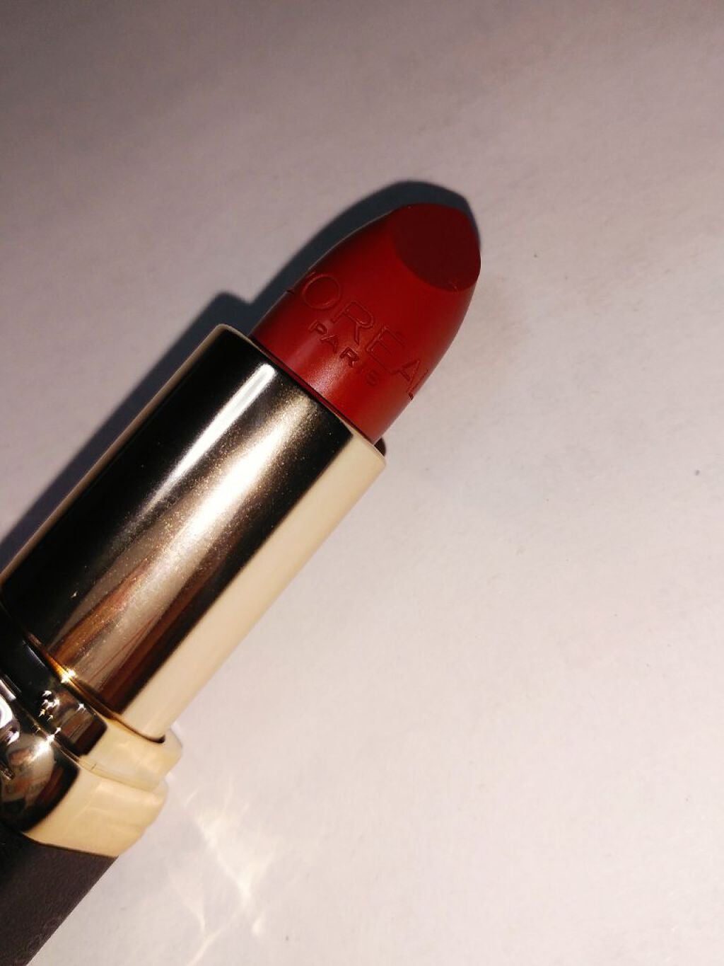 カラーリッシュモイストマットN/ロレアル パリ/口紅を使ったクチコミ(1枚目)