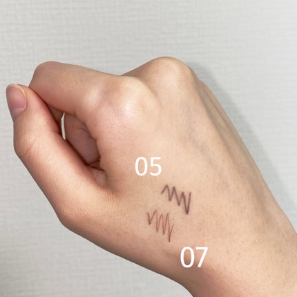 超細芯アイブロウ/CEZANNE/アイブロウペンシルを使ったクチコミ(2枚目)