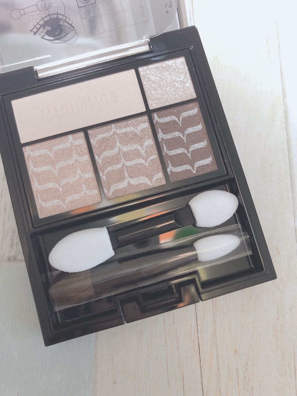 ドラマティックスタイリングアイズ/マキアージュ/アイシャドウパレットを使ったクチコミ（1枚目）