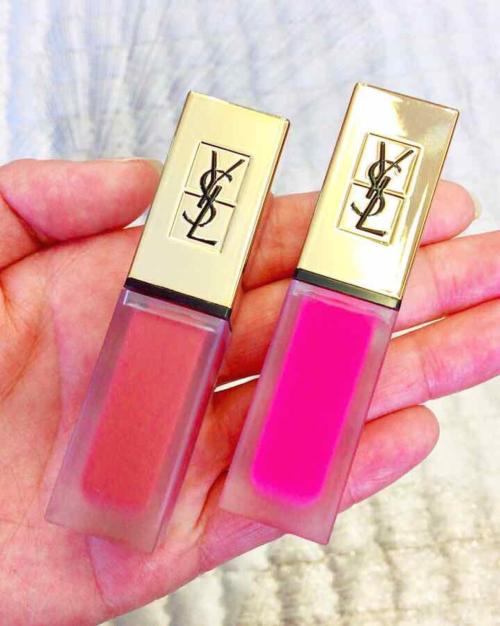 ルージュ ピュールクチュール ヴェルニ/YVES SAINT LAURENT BEAUTE/口紅を使ったクチコミ(1枚目)