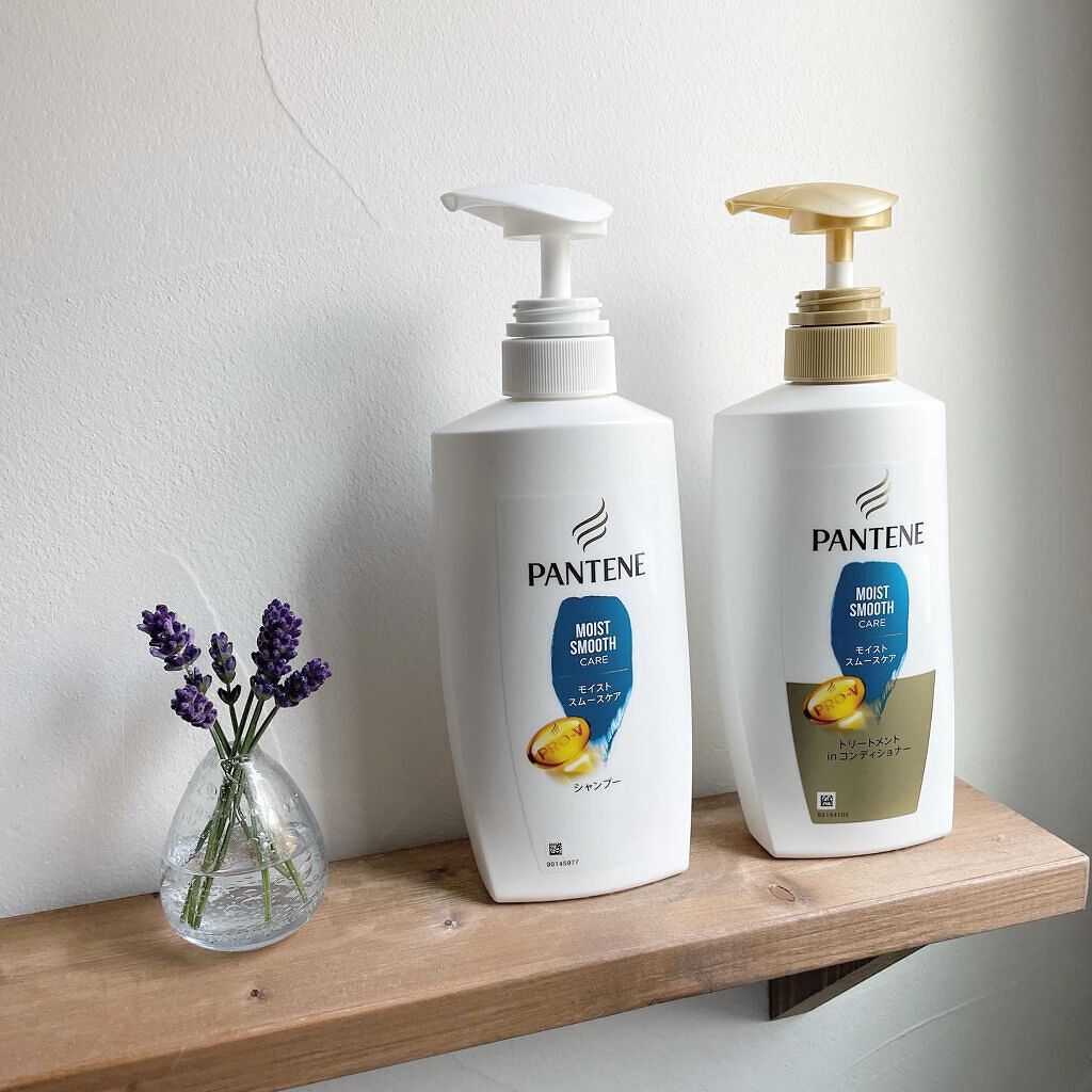 モイストスムースケア シャンプー／トリートメント in コンディショナー  シャンプー/パンテーン/市販シャンプーを使ったクチコミ（1枚目）
