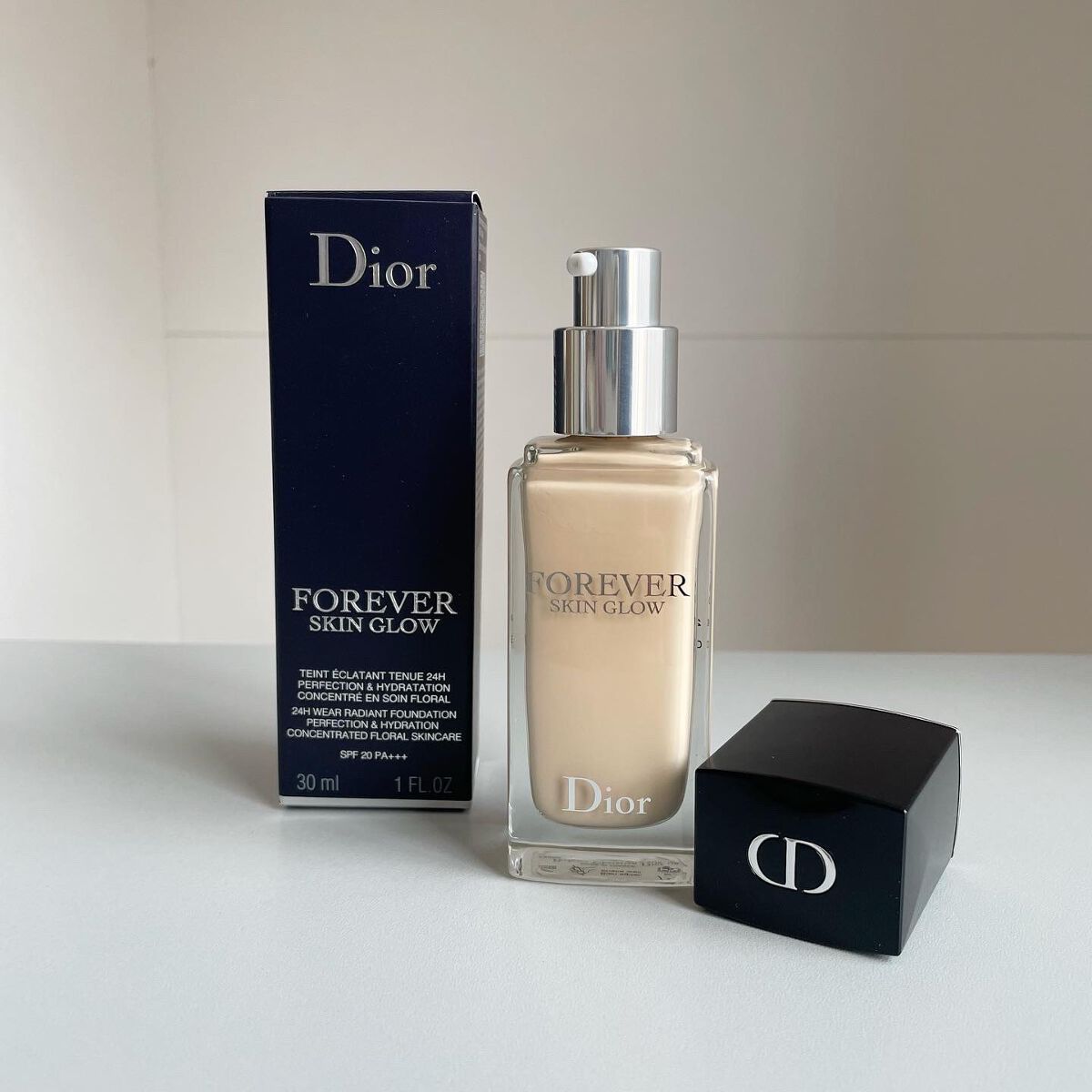 ディオールスキン フォーエヴァー フルイド グロウ/Dior/リキッドファンデーションを使ったクチコミ(1枚目)