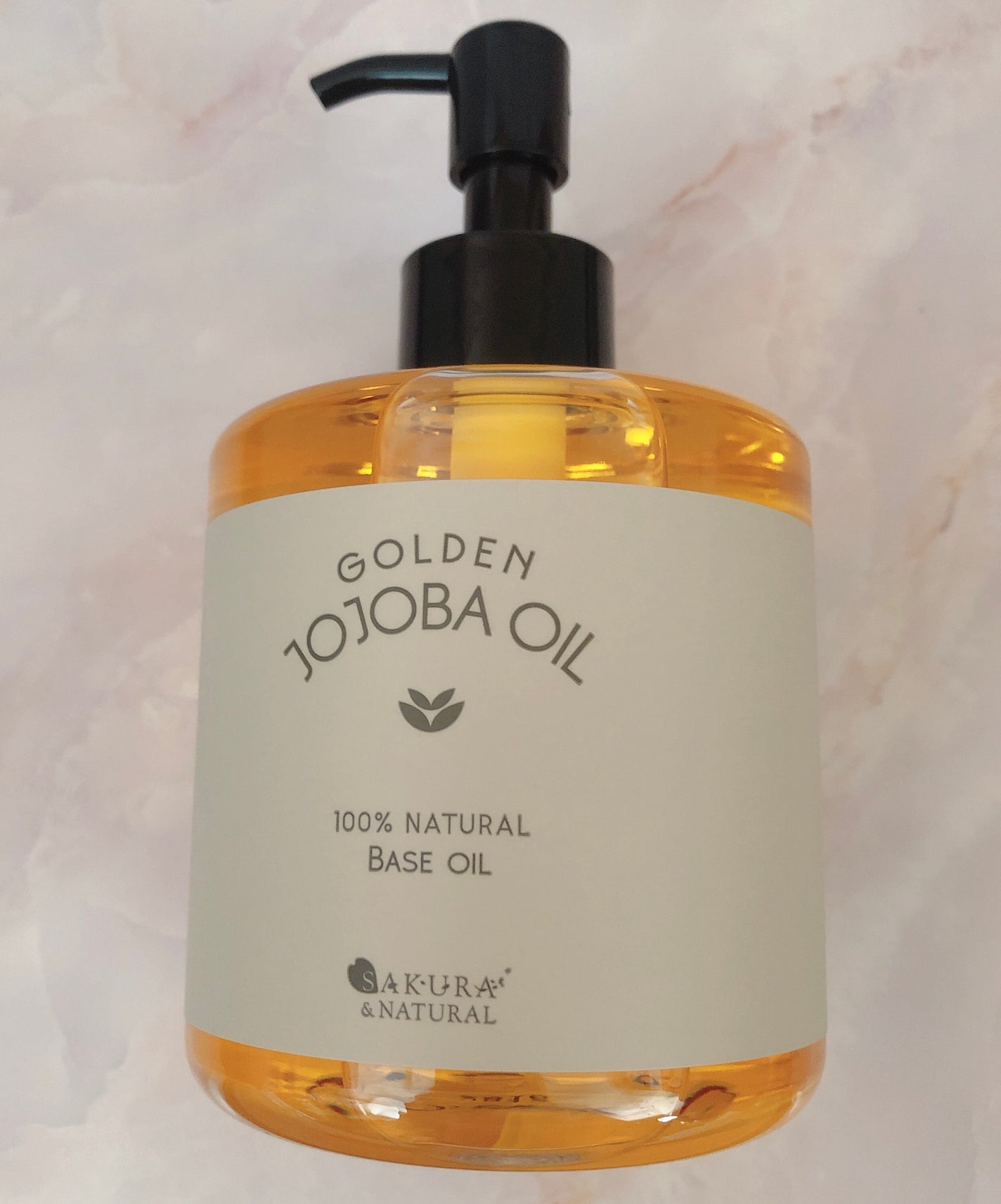 ゴールデンホホバオイル/SAKURA&NATURAL/ボディオイルを使ったクチコミ(2枚目)