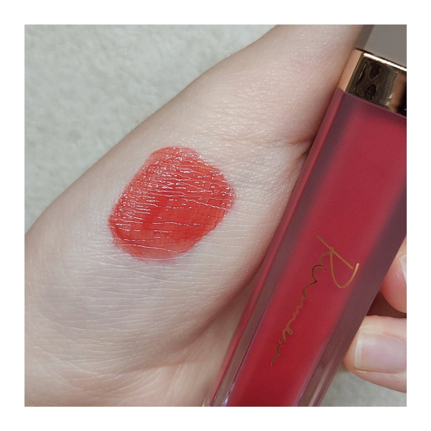 ミューテッドシアーティント/Ririmew/リップティントを使ったクチコミ(2枚目)