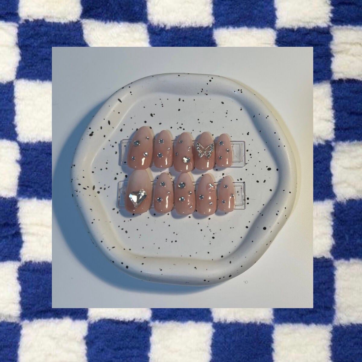 ネイルチップオーバルタイプ/DAISO/ネイルチップ・パーツを使ったクチコミ(1枚目)