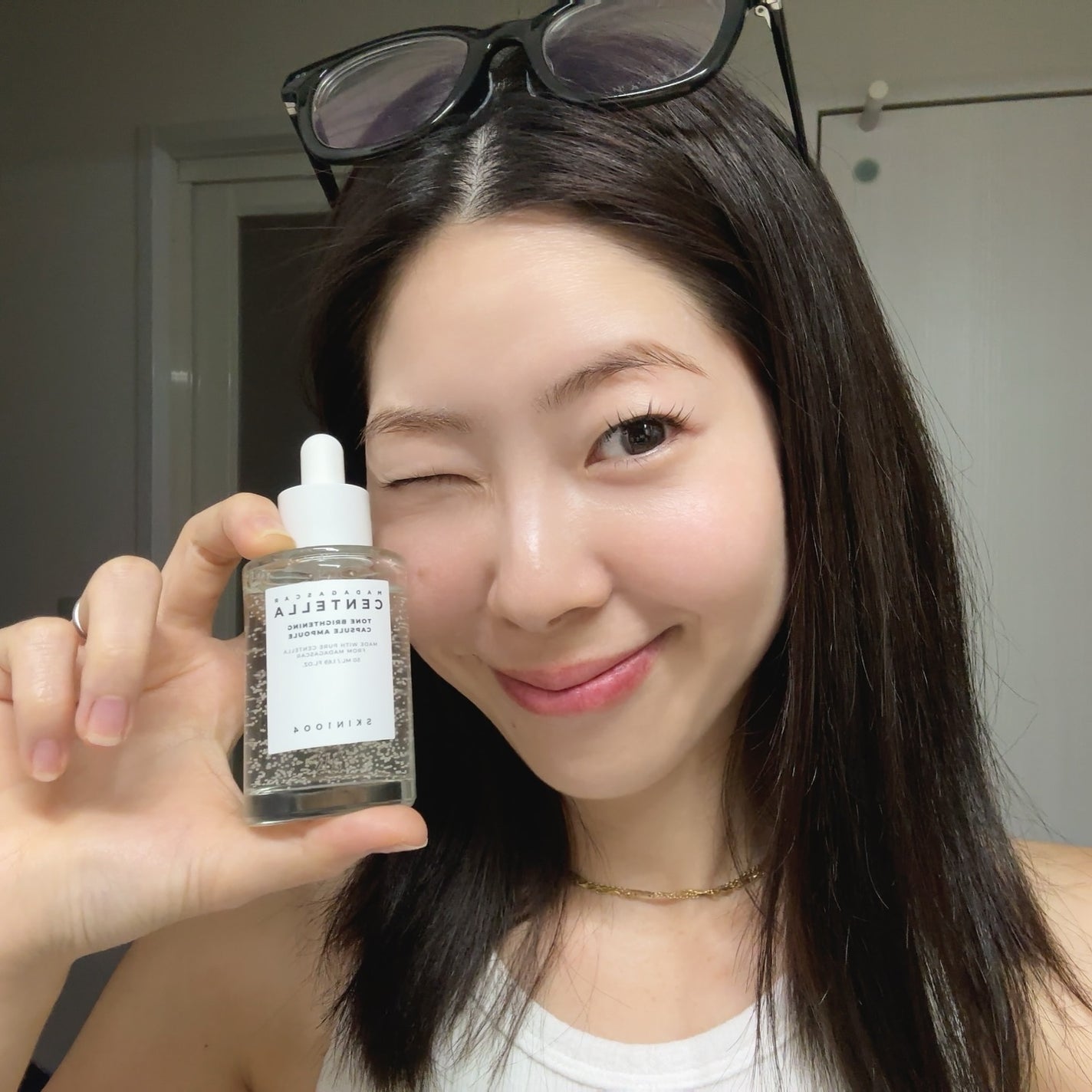 トーンブライトニング カプセルアンプル/SKIN1004/美容液を使ったクチコミ(3枚目)